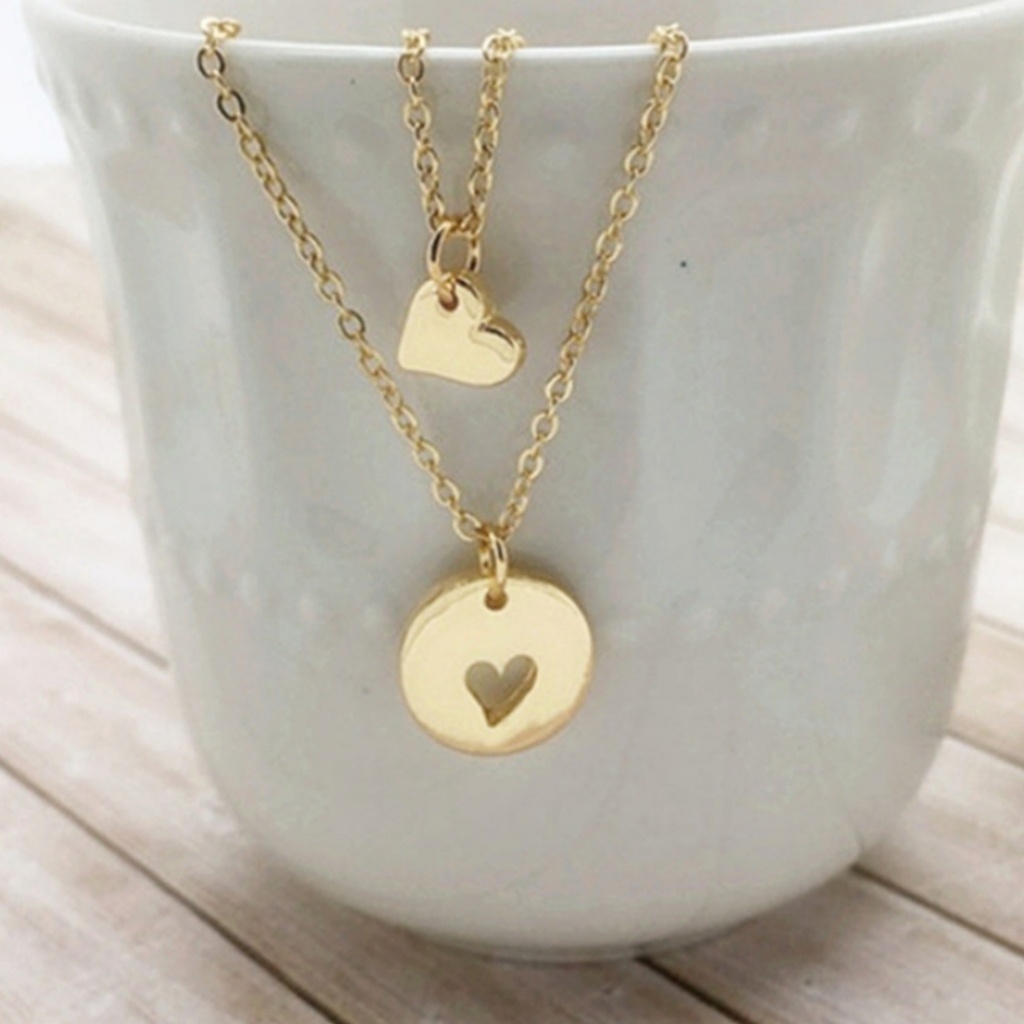 Hollow Heart Necklace